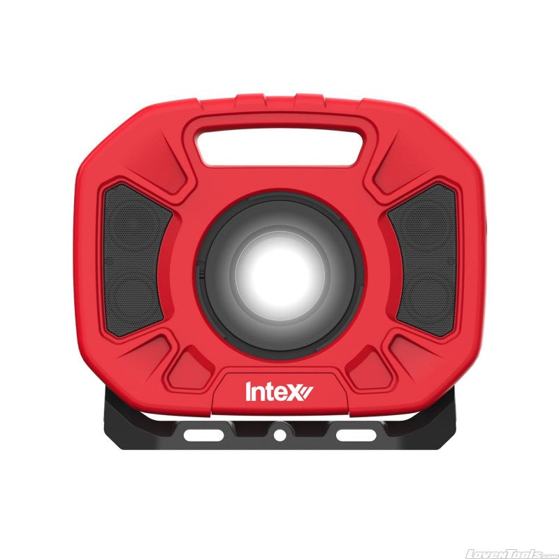 INTEX Lumo 40W Battery LED Light 4000 Lumens Bluetooth Speak SLB4000