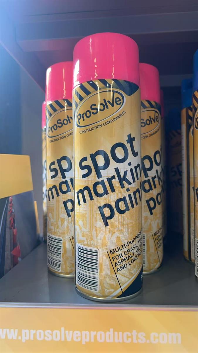 PROSOLVE MARKING PAINT 500ML FLUO PINK