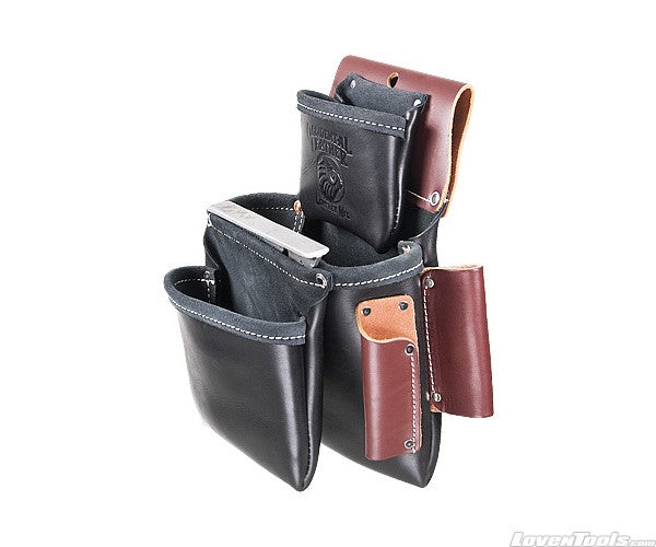 3 Pouch Pro Fastener™ Bag - Black B5060