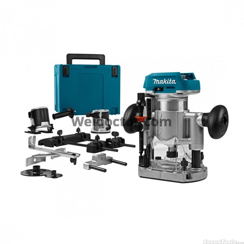 Makita 无绳修剪器 18 伏锂离子 + 导轨适配器 DRT50ZJX9