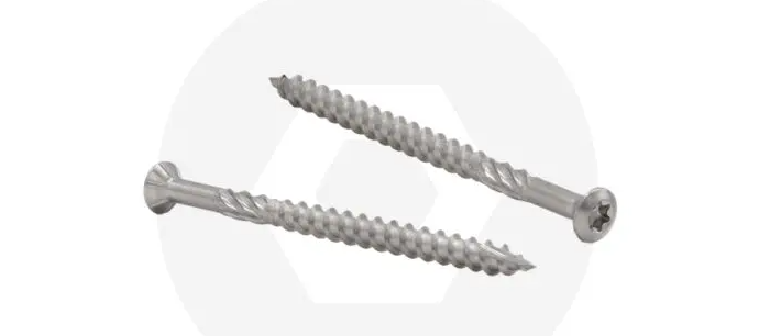 Milsons 10Gx75 DECK SCREW CSK RAISED HEAD TORX-T25SS304 Box 500