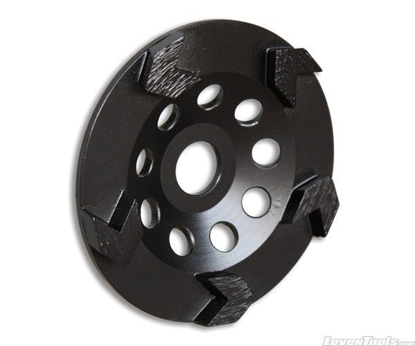 Arrow Cup Grinding Wheel - 125 x 8 x 5T x 22.23 Middle Bond 30/40 - Lovens Building Supplies