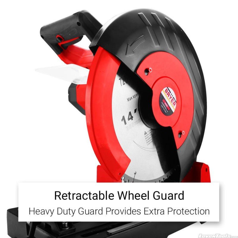 Bayer B355 2400W 355mm (14") Cut Off Cold Saw - Lovens Building Supplies