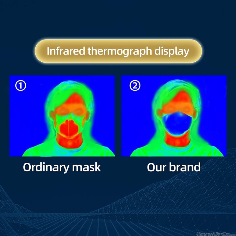 Face Mask Electric Fan SILVER