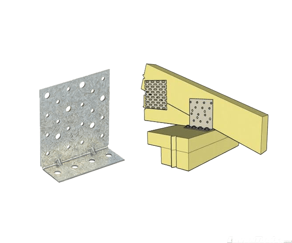 CPC (Concealed Purlin Cleats) Galv 86x80x2mm - Lovens Building Supplies