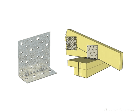 CPC (Concealed Purlin Cleats) Galv 86x80x2mm - Lovens Building Supplies