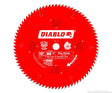 DIABLO 12 in. x 80 Tooth Fine Finish Saw Blade D1280X - Lovens Building Supplies