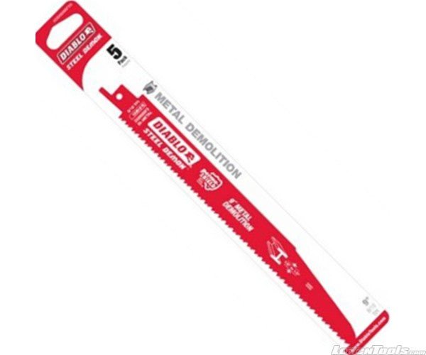 DIABLO 9" Steel Demon Bi - Metal Recip Blade for Metal Demolition DS0908BFD5 - Lovens Building Supplies