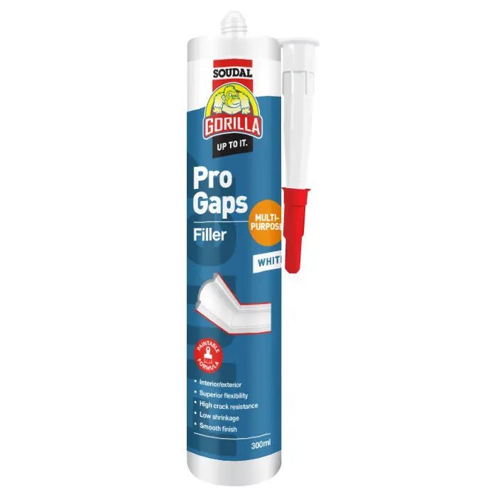 Gorilla Pro Gaps Multipurpose Filler 300ml 01403 - Lovens Building Supplies