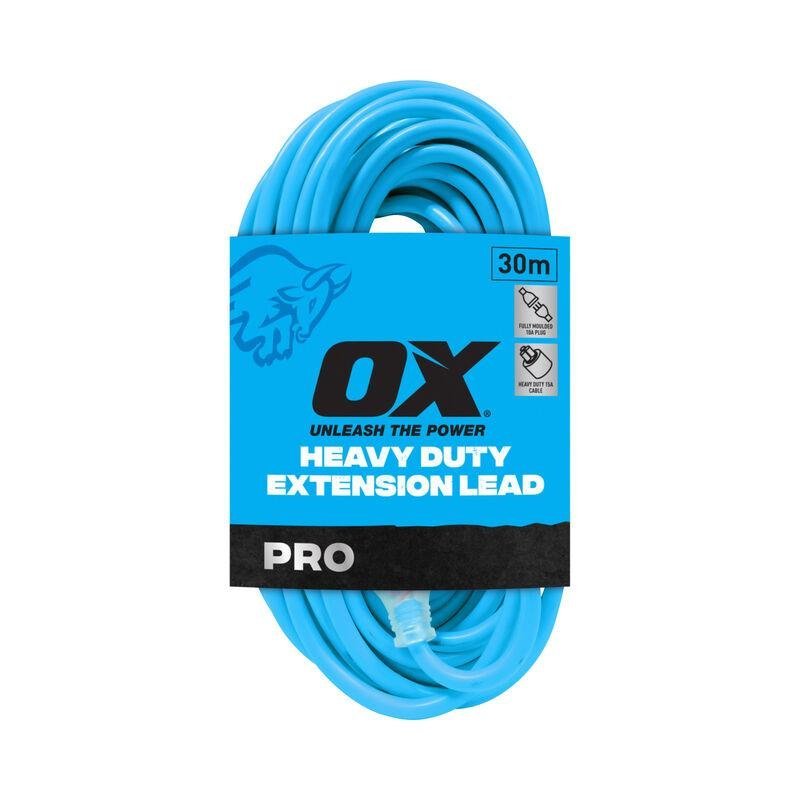 OX Professional 30M Extension Lead - Lovens Building Supplies