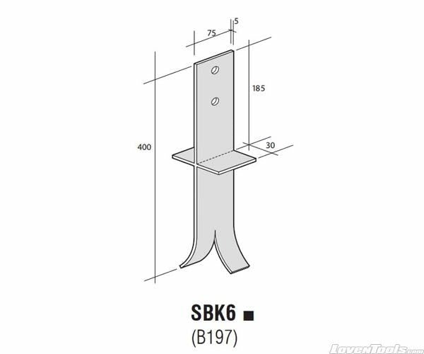 Pryda POST SUPPORT - Lovens Building Supplies