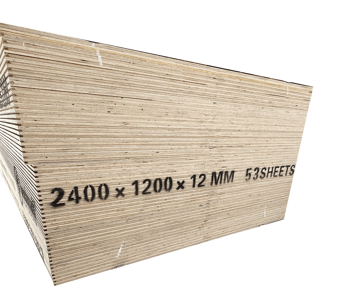 Stuctural Roofing Plywood 2400mm x1200mm x12mm H3.2 Treated F11 CC T&G STB - PLY2412 - 12T - Lovens Building Supplies