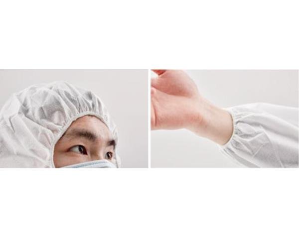 Total Safe Disposable Microporous Coverall White Size L - 4XL - Lovens Building Supplies