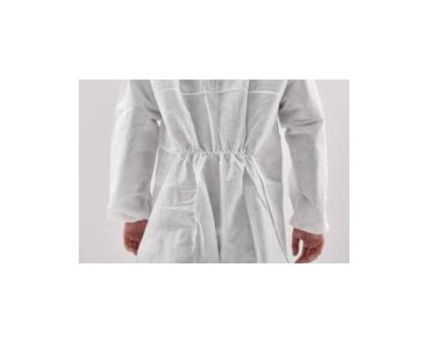 Total Safe Disposable Microporous Coverall White Size L - 4XL - Lovens Building Supplies