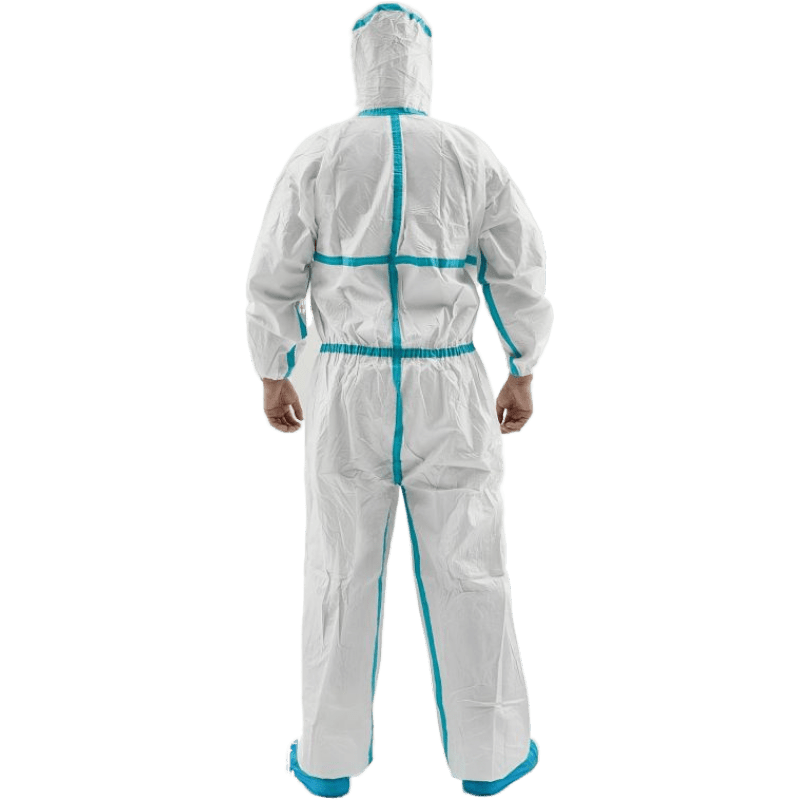 Total Safe Disposable Sealed Microporous Coverall White Size L - 3XL - Lovens Building Supplies