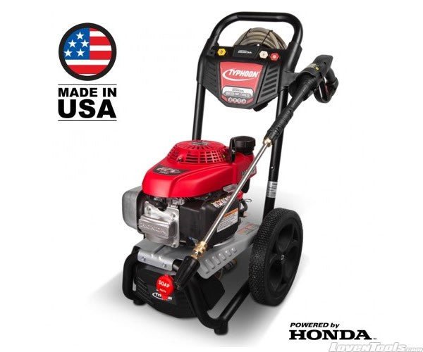 Typhoon TPW3000H 4.5HP 3000PSI Petrol Pressure Washer - Lovens Building Supplies