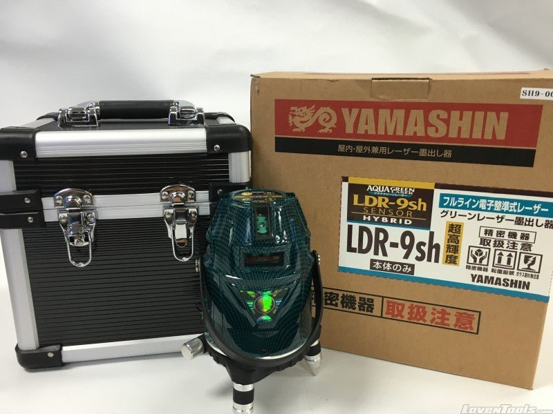 Yamashin LDR - 9SH - W Green with Receiver & Tri - pod - Lovens Building Supplies