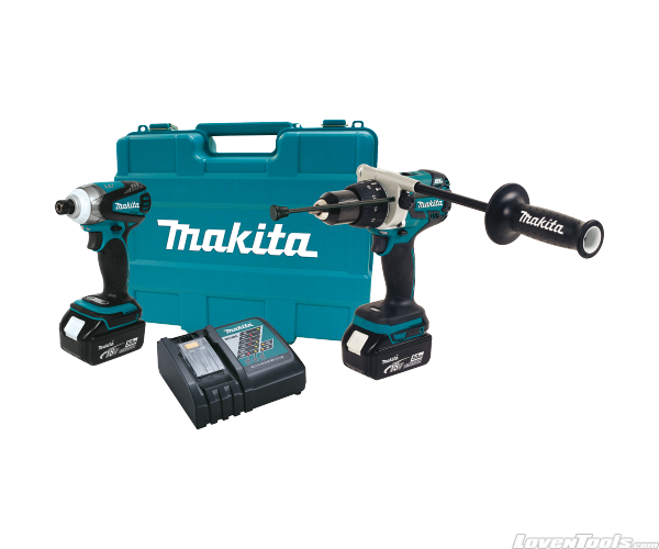 Makita Cordless 18V LXT Lithium Ion Brushless Drill & Driver Kit XT252T