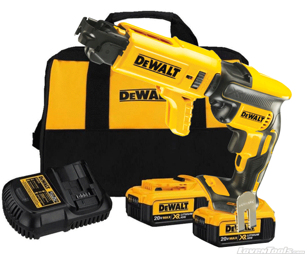 DeWALT 4.0Ah DCF620 Drywall ScrewGun + DCF6201 Colated Attachment DCF620&DCF6201M2 Combo Kit