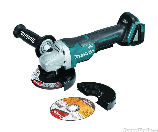 Makita Cordless 18V Brushless 4-1/2 / 5" Angle Grinder, Tool Only XAG11Z