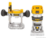 DeWALT Corded 900W 1/4in Combination Plunge & Fixed Base Router