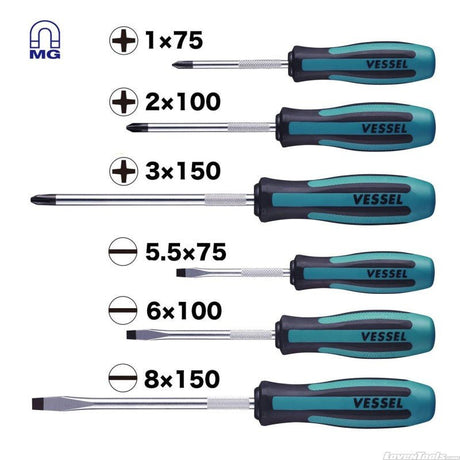 122493 9006PB MEGADORA S/D 6PC SET - Lovens