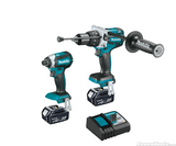 Makita Cordless 18V 5.0Ah Li-Ion Brushless 2Pc XT267T Combo Kit