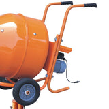 CEMENT MIXER WITH STAND:  PCM 5 WITH  HONEY COMB PALLET,ORANGE COLOR XH-PCM5-HS