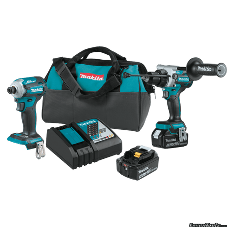 18V LXT LithiumIon Brushless Cordless 2Pc. Combo Kit (5.0Ah) XT288T - Lovens Building Supplies