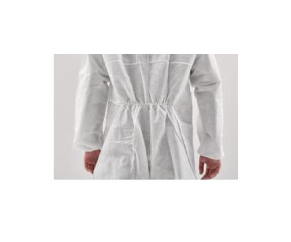 Total Safe Disposable Microporous Coverall White Size L - 4XL