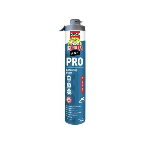 Gorilla Pro Expanding Foam 750ml Click & Fix 20088