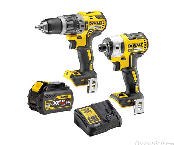 DeWalt DCZ266T1-XE 18V 6.0Ah Li-Ion Brushless Cordless 2Pce Combo Kit