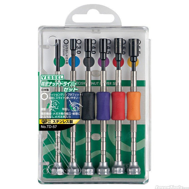 251383 TD - 57 PRECISION NUTDRIVER SET - Lovens Building Supplies