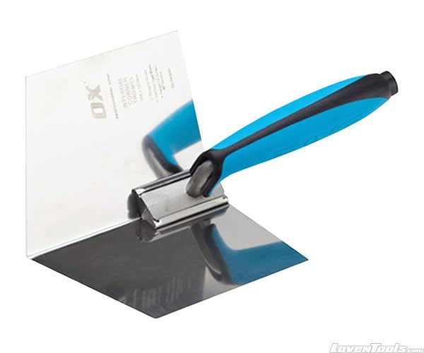 OX Pro Internal Corner Trowel - 102 x 127mm / 4in x 5in