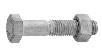 Fortress Engineer Bolt HEX BOLT/NUT GALV CLASS 4.8 M12