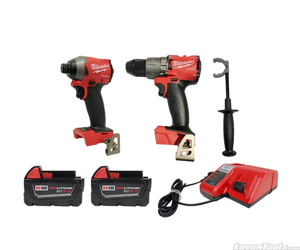 Milwaukee M18 FUEL 2-Tool Combo Kit: Hammer Drill/Impact 2997-22