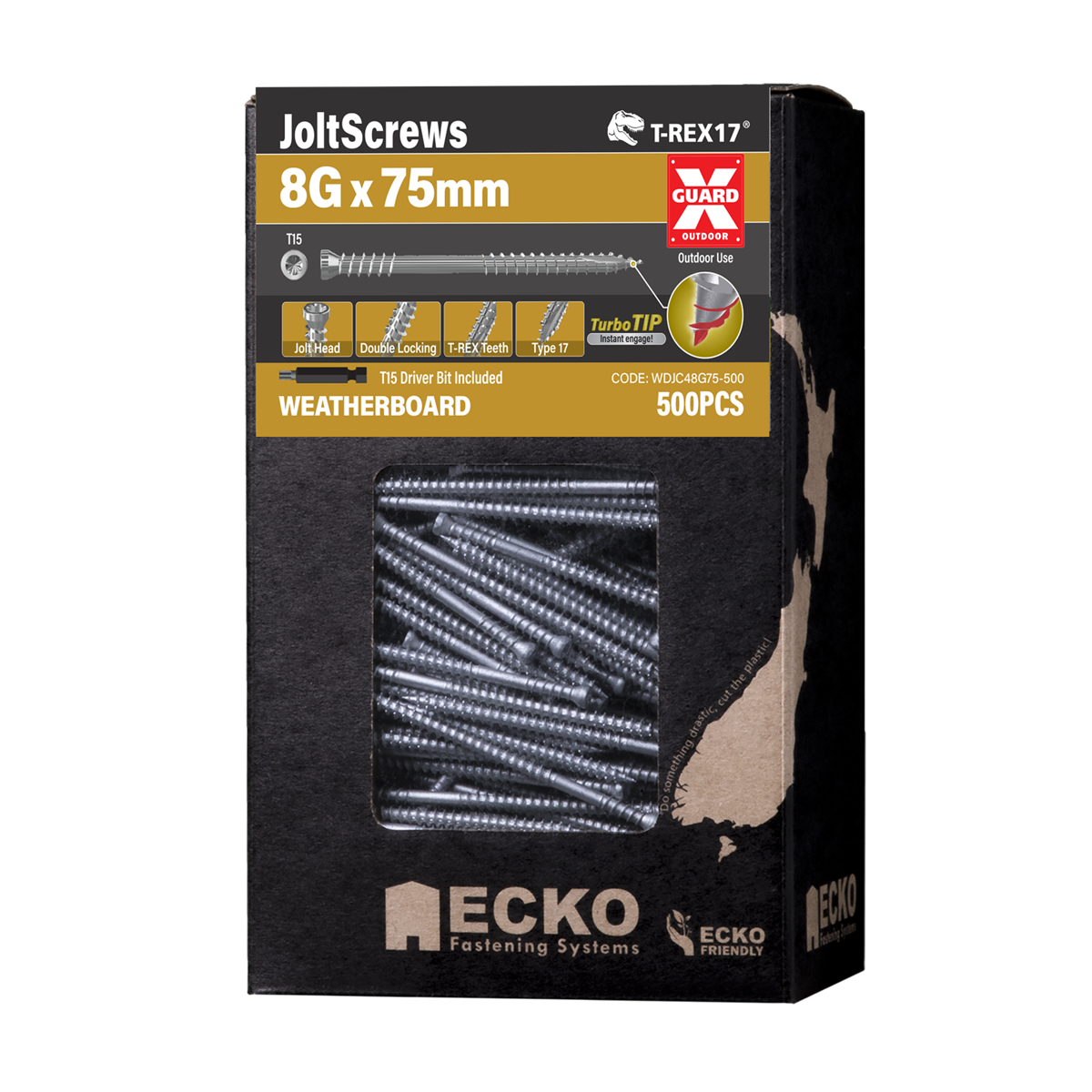 WinDoor JoltScrews XGuard 8Gx75 T-REX17 (500)