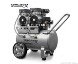 Chicago Aluminium Silenced 50L Air Compressor HUSH50