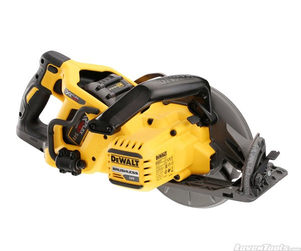 FLEXVOLT 60V MAX 7-1/4 IN. Brushless CORDLESS WORM DRIVE STYLE SAW.