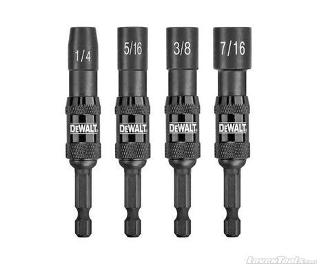 DeWALT 4-Piece Impact Ready Magnetic Nut Driver Set DIS