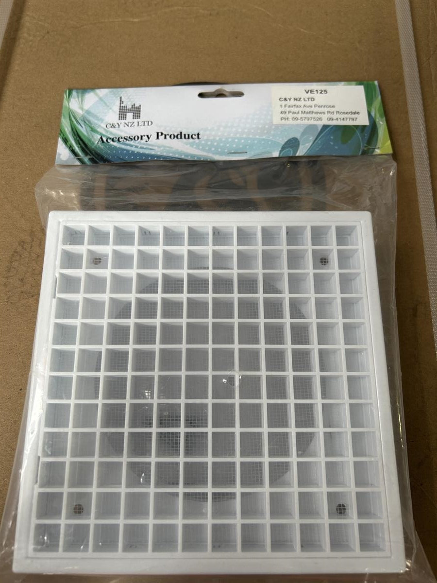 VE125MM EGG-GRADE OUTLET VENT VE125