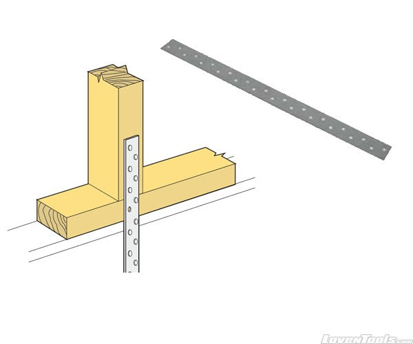 Sheet Brace Strap S/ST304 400x25x1.0mm