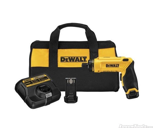 DeWALT Cordless 8V Max Gyroscopic Screwdriver 2x Battery DCF680N2 Kit