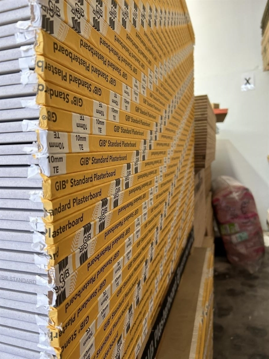 10mm GIB Standard (6.50 kg/m2)* 2.4mx1.2m