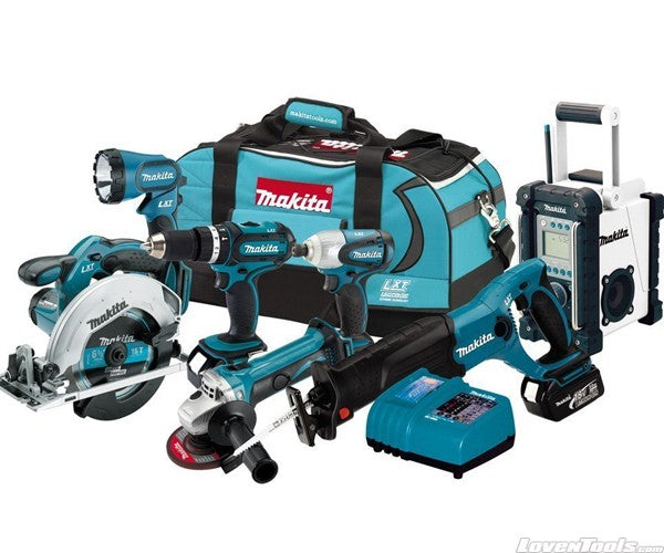 Makita Cordless 18V 7-Tool LXT702 Combo Kit