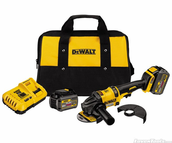 DeWALT DCG414T2 Cordless FlexVolt Brushless 60V MAX GRINDER 2 BATTERY DCG414T2 Kit