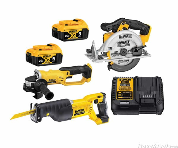 DeWALT Cordless 20V MAX 3-Tools Combo Kit DCK398P2