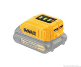 DeWALT USB Charging XR Battery Adapter