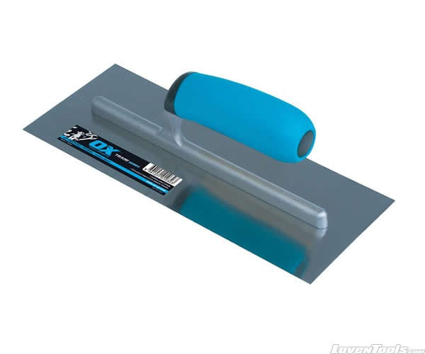 OX Trade 115 x 280mm Finishing Trowel, Rubber grip