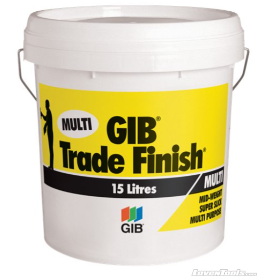 GIB Trade Finish Multi 15L Pail(Bulk Dis On 48Pails) 24/Pallet